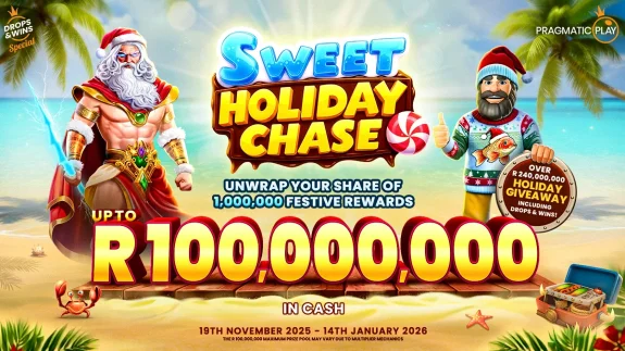 Sweet Holiday Chase, Pragmatic Play's festive prize drop for 2025